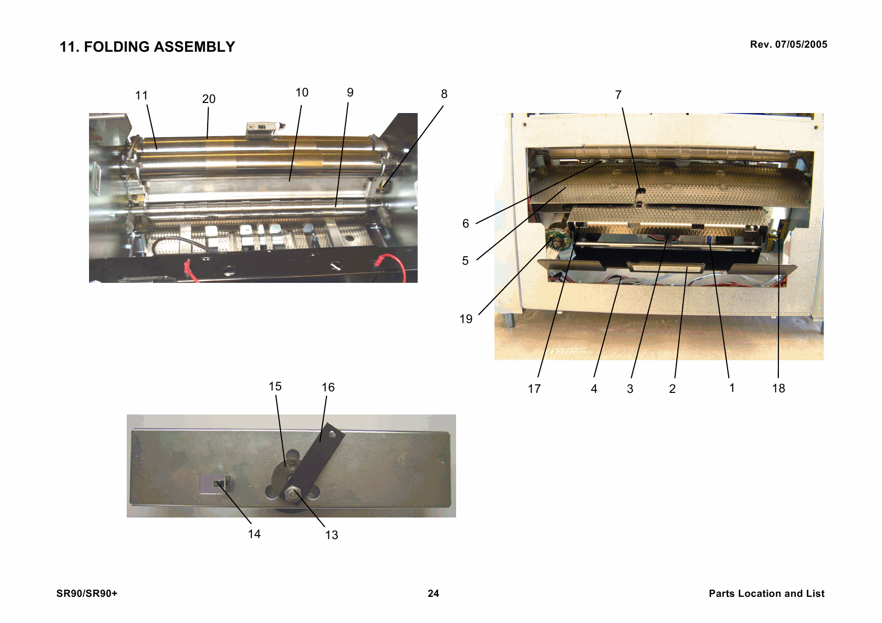 RICOH Options SR90 TR90 CF90 BF90 BOOKLET-MAKER TRIMMER COVER-FEEDER Parts Catalog PDF download-5